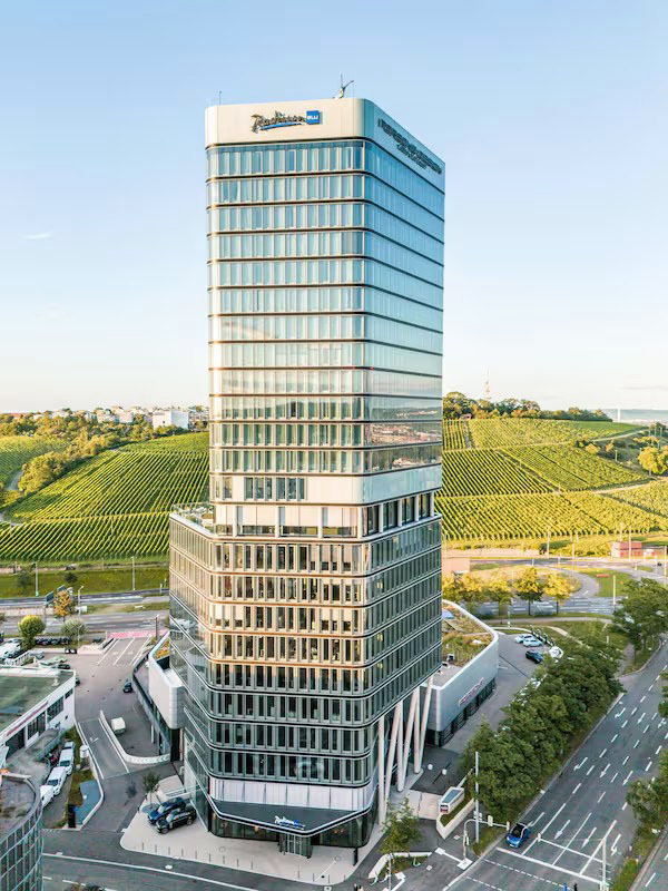Radisson Blu Hotel Stuttgart at Porsche Design Tower